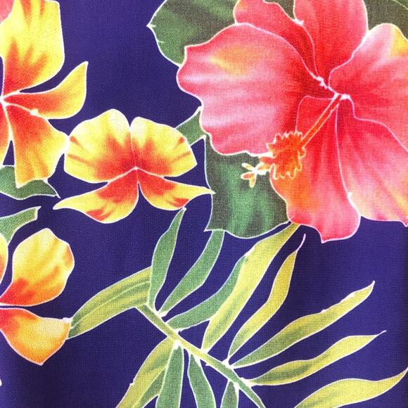 Privacy Please x REVOLVE Norval Dress Button Front Mini Size XS Blue Tropical - Picture 6 of 11